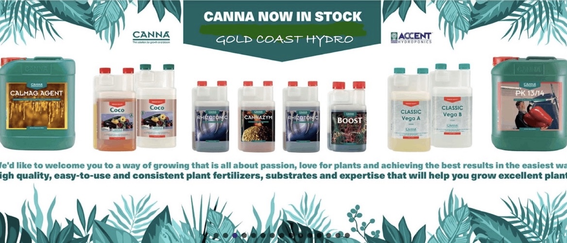 Canna Range slider Gold Coast Hydroponics